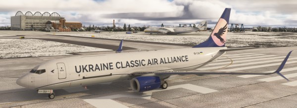 PMDG 737-800 BCF UR-CAA (cargo)